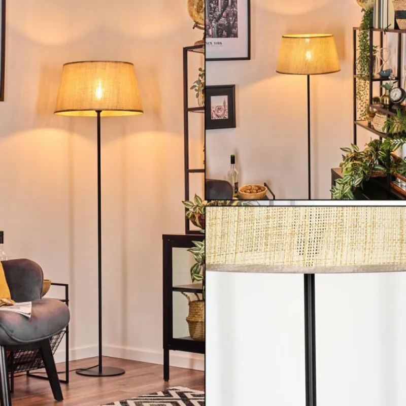 hofstein Sabadim Lampadaire beige, Écru, 1 lumière