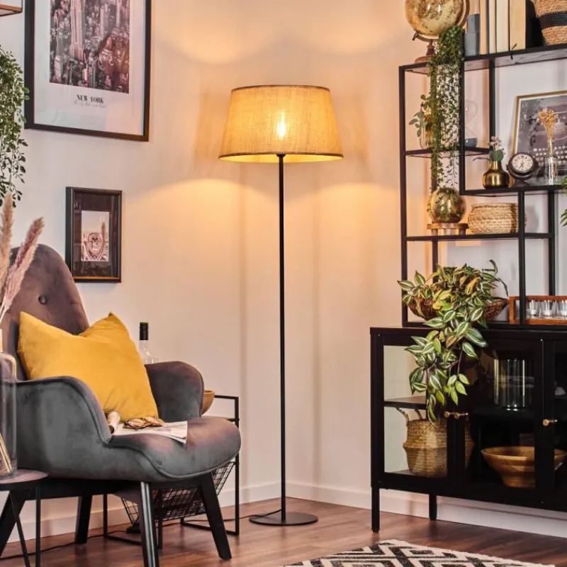 hofstein Sabadim Lampadaire beige, Écru, 1 lumière