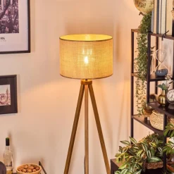 Luminaires Scandinaves-hofstein Sabadim Lampadaire Écru, 1 lumière