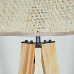 Luminaires Scandinaves-hofstein Sabadim Lampadaire Écru, 1 lumière