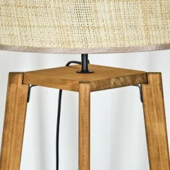 Luminaires Scandinaves-hofstein Sabadim Lampadaire Écru, 1 lumière