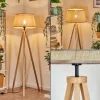 Luminaires Scandinaves-hofstein Sabadim Lampadaire Écru, 1 lumière