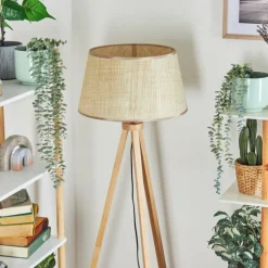 Luminaires Scandinaves-hofstein Sabadim Lampadaire Écru, 1 lumière