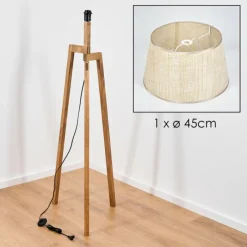 hofstein Sabadim Lampadaire Écru, 1 lumière