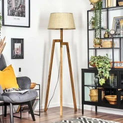 hofstein Sabadim Lampadaire Écru, 1 lumière