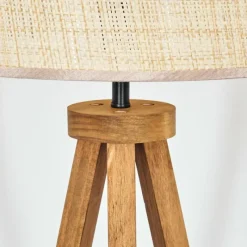 Luminaires Scandinaves-hofstein Sabadim Lampadaire Écru, 1 lumière