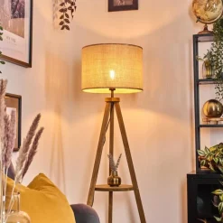 Luminaires Scandinaves-hofstein Sabadim Lampadaire Écru, 1 lumière