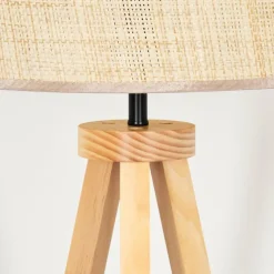 Luminaires Scandinaves-hofstein Sabadim Lampadaire Écru, 1 lumière