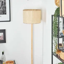Luminaires Scandinaves-hofstein Sabadim Lampadaire Écru, 1 lumière