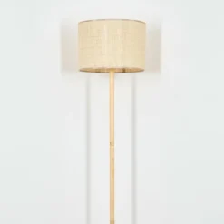 Luminaires Scandinaves-hofstein Sabadim Lampadaire Écru, 1 lumière