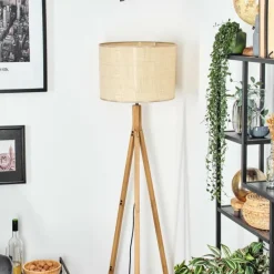 Luminaires Scandinaves-hofstein Sabadim Lampadaire Écru, 1 lumière