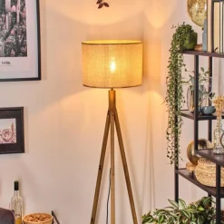 Luminaires Scandinaves-hofstein Sabadim Lampadaire Écru, 1 lumière