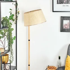 Luminaires Scandinaves-hofstein Sabadim Lampadaire Écru, 1 lumière