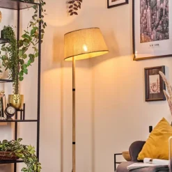 Luminaires Scandinaves-hofstein Sabadim Lampadaire Écru, 1 lumière