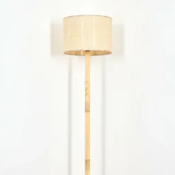 Luminaires Scandinaves-hofstein Sabadim Lampadaire Écru, 1 lumière