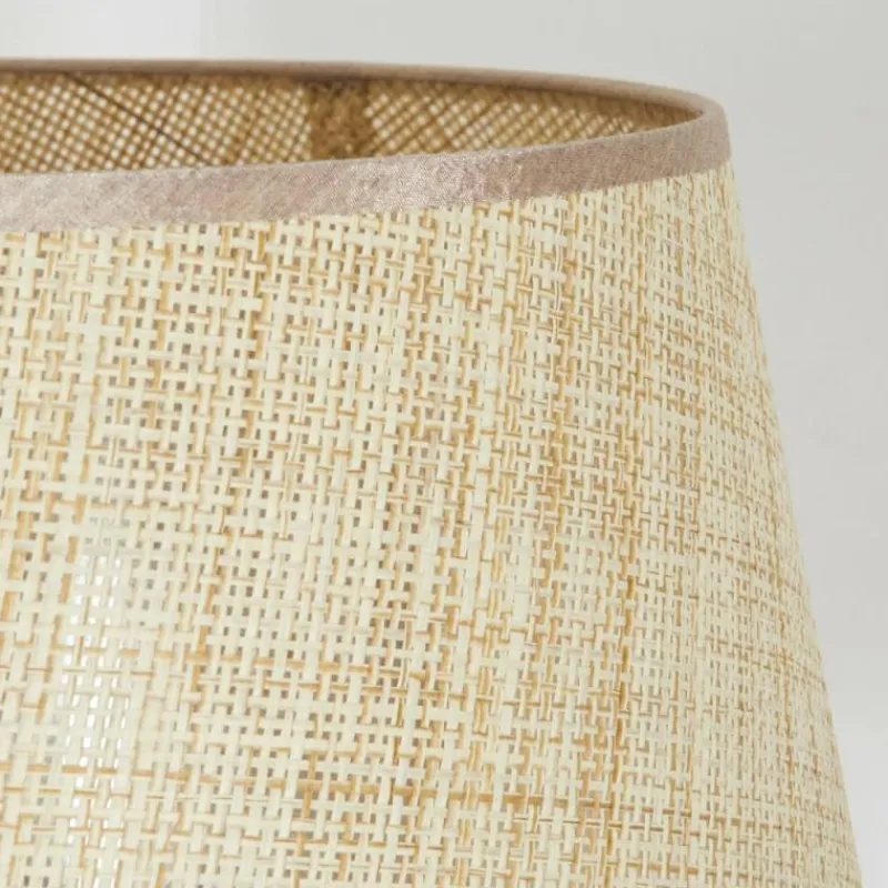 Luminaires Scandinaves-hofstein Sabadim Lampadaire Écru, Noir, 1 lumière