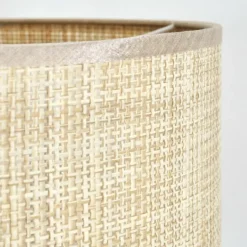 Luminaires Scandinaves-hofstein Sabadim Lampadaire Écru, Noir, 1 lumière