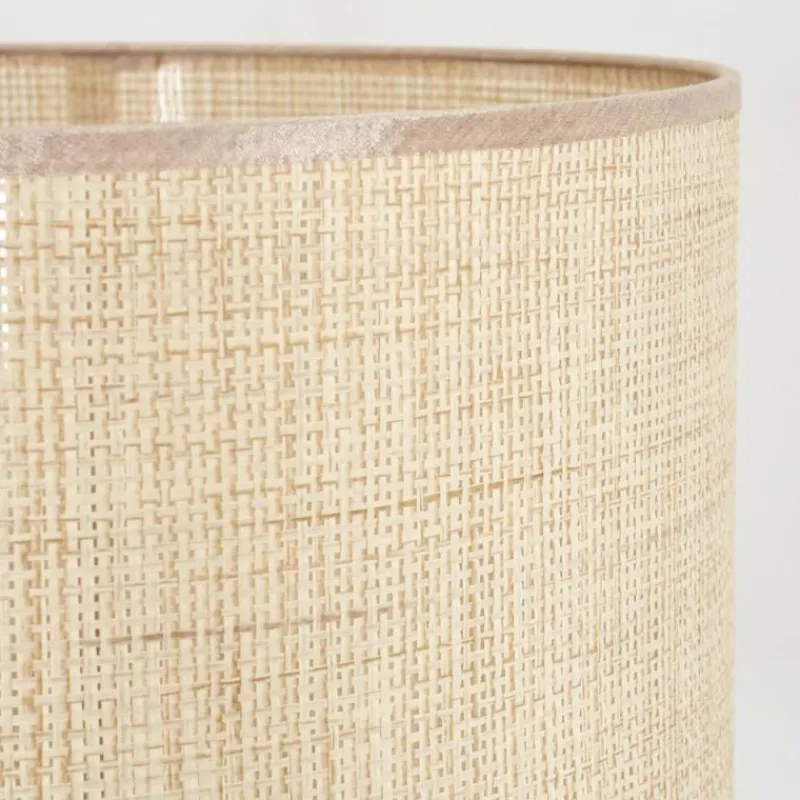 Luminaires Scandinaves-hofstein Sabadim Lampadaire Écru, Noir, 1 lumière