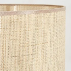 Luminaires Scandinaves-hofstein Sabadim Lampadaire Écru, Noir, 1 lumière