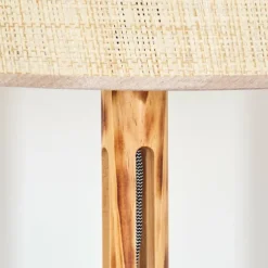 hofstein Sabadim Lampadaire Écru, Noir, 1 lumière