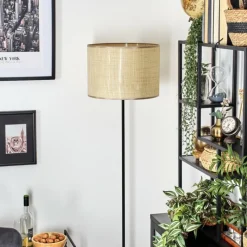 Luminaires Scandinaves-hofstein Sabadim Lampadaire Noir, 1 lumière