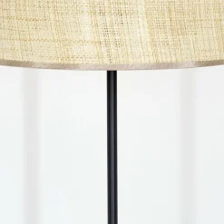 Luminaires Scandinaves-hofstein Sabadim Lampadaire Noir, 1 lumière