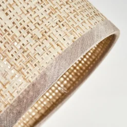 hofstein Sabadim Plafonnier beige, Écru, 6 lumières