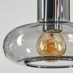 hofstein Salavisa Suspension Noir, 3 lumières