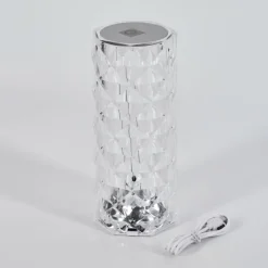 hofstein Salberget Lampe à poser LED Scintillant, Transparent, 1 lumière