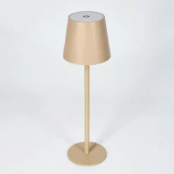 hofstein Salgadinho Lampe à poser LED Beige, 1 lumière