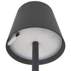 Luminaires Globo Lighting Salgadinho Lampe de table d'extérieur LED Anthracite, 1 lumière