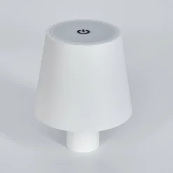 hofstein Salgadinho Lampe de table d'extérieur, Lampe à poser LED Blanc, 1 lumière