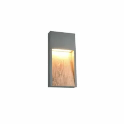 Lampes En Bois-Luminaires Trio SALMON Applique murale LED Bois clair, 1 lumière