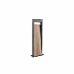 Lampes En Bois-Luminaires Trio SALMON Lampadaire d'extérieur LED Bois clair, 1 lumière
