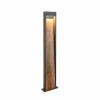 Lampes En Bois-Luminaires Trio SALMON Lampadaire d'extérieur LED Bois clair, 1 lumière