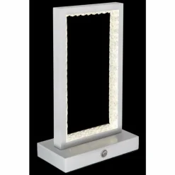 Luminaires Globo Lighting Samega Lampe à poser LED Gris, 1 lumière* Lampes À Poser