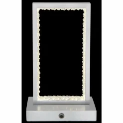 Luminaires Globo Lighting Samega Lampe à poser LED Gris, 1 lumière* Lampes À Poser