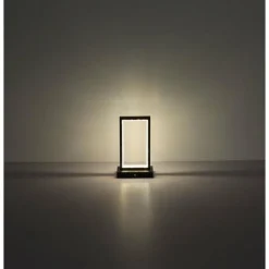 Luminaires Globo Lighting Samega Lampe à poser LED Gris, 1 lumière* Lampes À Poser