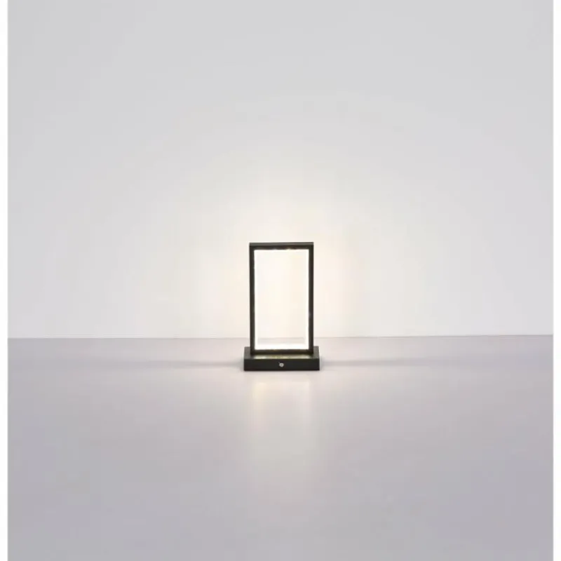 Luminaires Globo Lighting Samega Lampe à poser LED Noir, 1 lumière* Éclairage Led