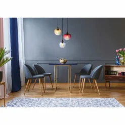 Luminaires Globo Lighting Sander Suspension Noir, 3 lumières