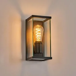 hofstein Sangbana Lampe murale d´extérieur Noir, 1 lumière