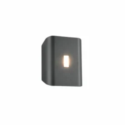 Luminaires Trio SANTERNO Applique murale LED Anthracite, 1 lumière