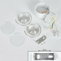 hofstein Sapri Luminaire Up & Down, Applique murale Blanc, 1 lumière