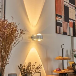 hofstein Sapri Luminaire Up & Down, Applique murale Blanc, 1 lumière