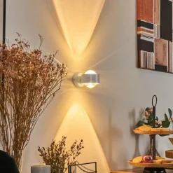 hofstein Sapri Luminaire Up & Down, Applique murale Blanc, 1 lumière