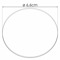 hofstein Sapri Verre de rechange Rouge