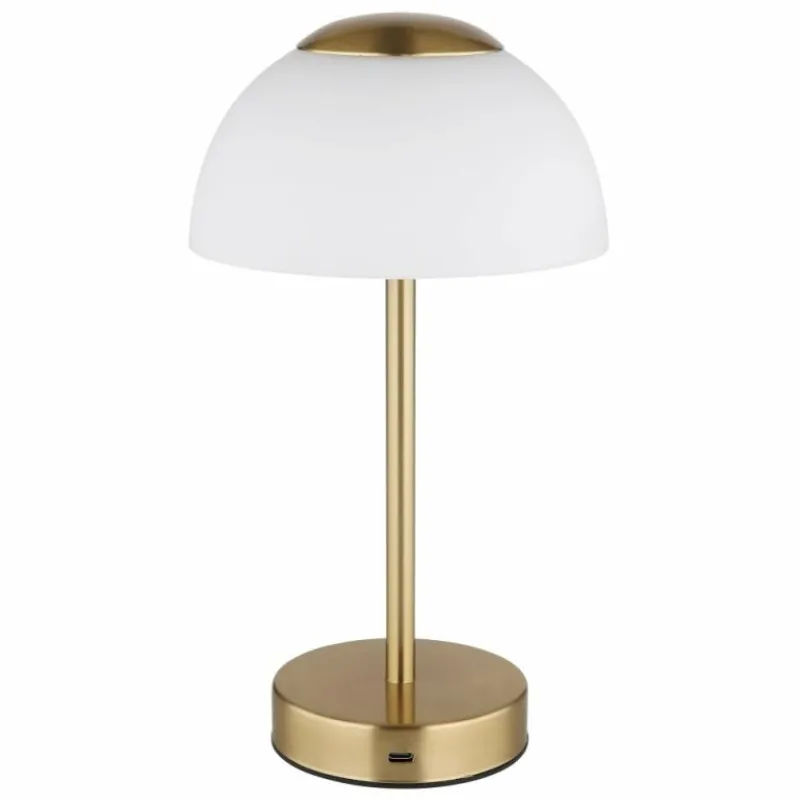 Luminaires Globo Lighting Sarima Lampe à poser LED Laiton, 1 lumière