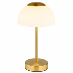 Luminaires Globo Lighting Sarima Lampe à poser LED Laiton, 1 lumière