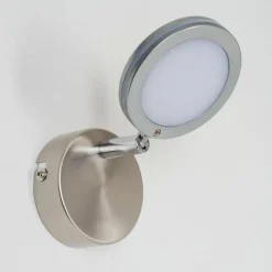 hofstein Sarnadinha Applique murale LED Nickel mat, 1 lumière