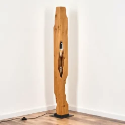 hofstein Sernadelo Lampadaire Noir, 4 lumières